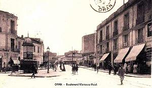 3082- Oran - Boulevard Marceau Haut - 1941